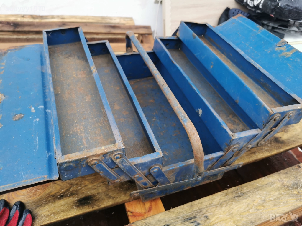 МЕТАЛЕН КУФАР ЗА ИНСТРУМЕНТИ 0501261535LCHERY1, снимка 1