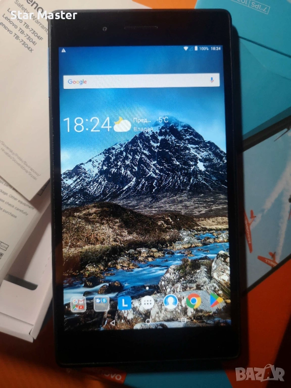 Таблет Lenovo TAB 7 Essential 16 GB 1 GB RAM 7'' Черен, снимка 1