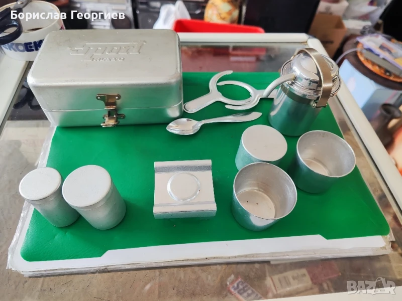 Малка туристическа кафеварка sport presso, снимка 1