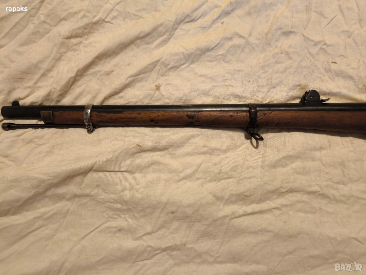 Крънка. Карабина КРНКА къса пушка, револвер, снимка 1