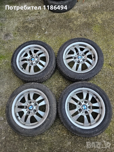 Зимни гуми с джанти за БМВ 3 серия, снимка 1