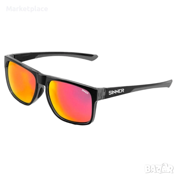 Нови слънчеви очила Sinner с огледални плаки, снимка 1