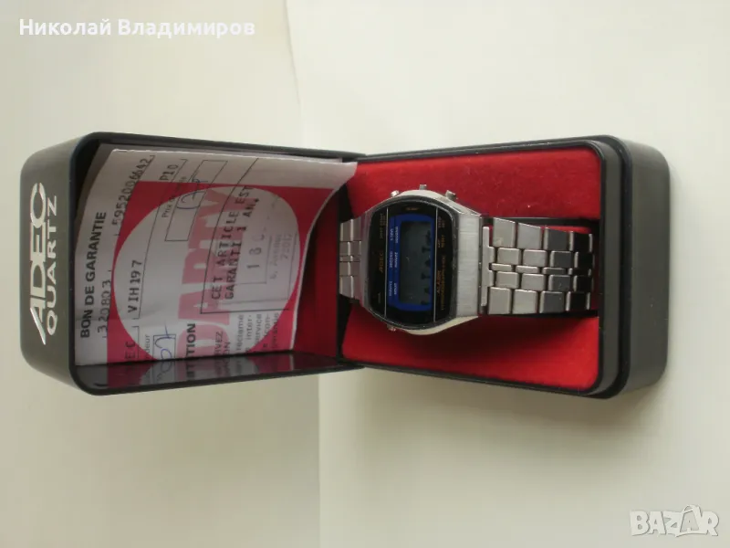 Adec дигитален кварцов япоски оригинален мъжки ръчен часовник, снимка 1