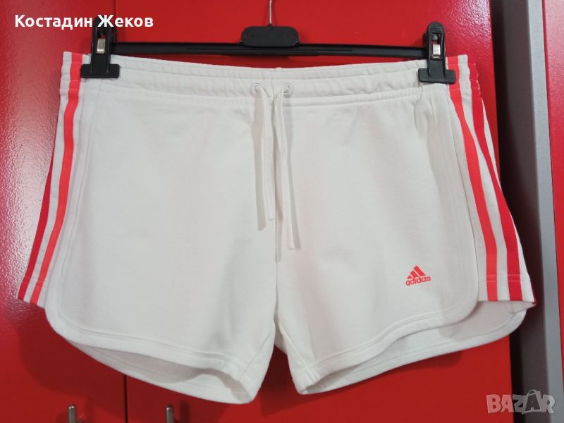 Дамски оригинални къси панталонки памучни. Като нови. Adidas., снимка 1