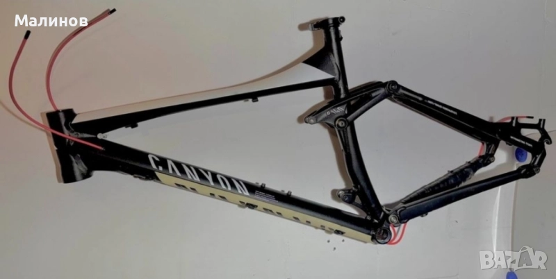 Алуминиева велосипедна рамка Canyon AM 9.0 SL, размер L, 2012г. 26", снимка 1