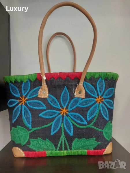 Плажна кошница – естествен стил и лятно вдъхновение Basket3-1, снимка 1