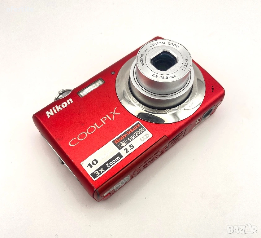 ✅ Nikon 🔝 Coolpix S220 , снимка 1