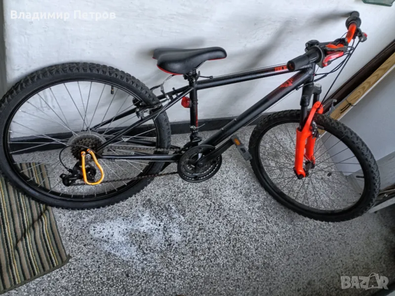 Велосипед планински BTWIN ROCKRIDER 500 ДЕТСКИ 24”, снимка 1