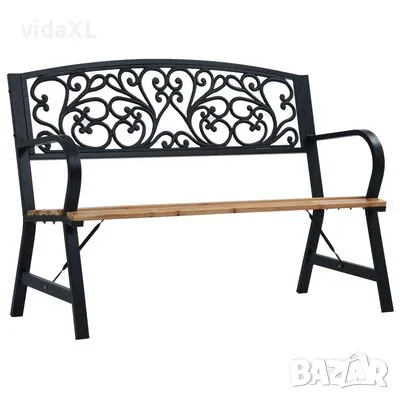 vidaXL Градинска пейка, 120 cм, дърво(SKU:47940, снимка 1