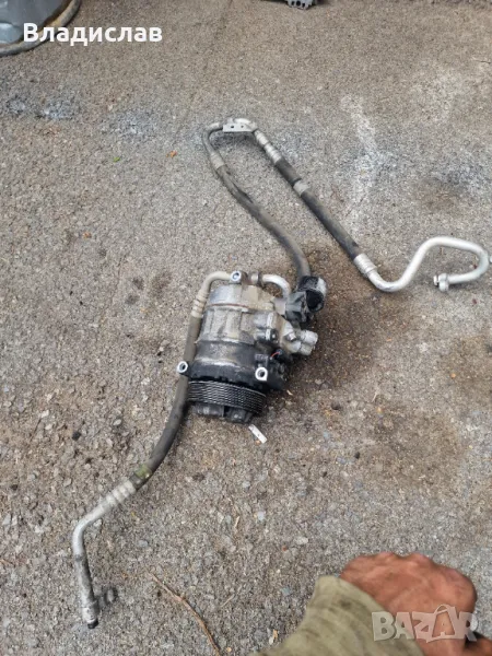 Компресор климатик Mercedes w203 C200 Kompresor sport coupe , снимка 1