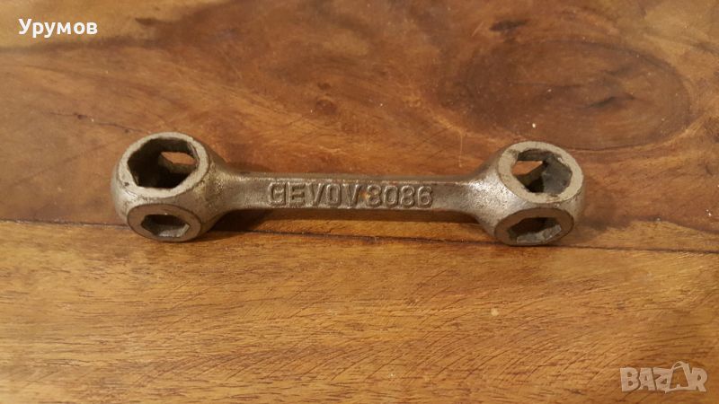 Винтидж велосипеден ключ GEVOV 8086, снимка 1
