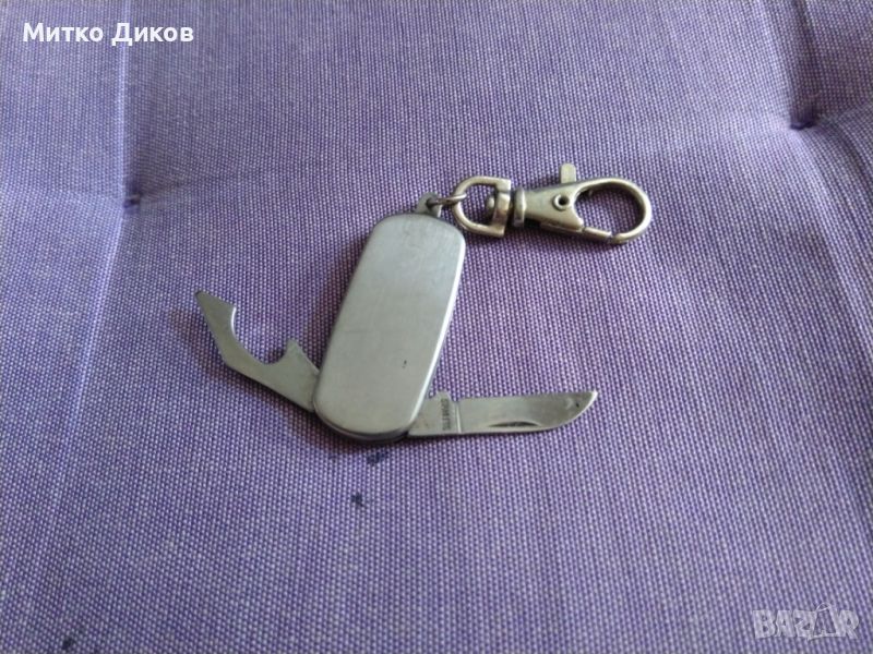 Ключодържател малко джобно ножче и отворачка, снимка 1