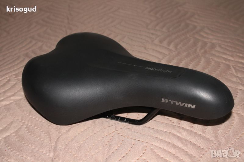 Велосипедна седалка BTWIN, Selle Royal, черна, снимка 1