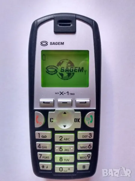 SAGEM myX-1trio  GSM-мобилентелефон, снимка 1