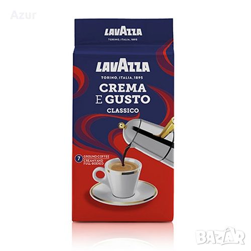 Мляно кафе Lavazza Crema e Gusto Classico – 250 гр., снимка 1