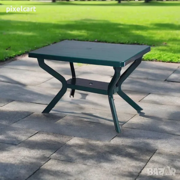 Градинска пластмасова маса 110х70 см., снимка 1