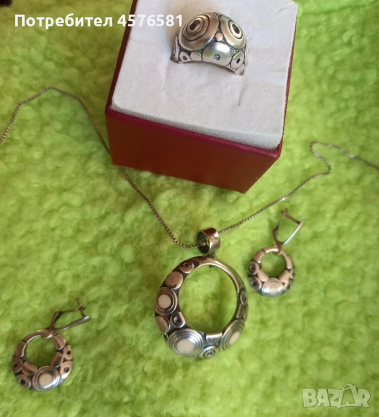 сребро 925 комплект Студио Nikolas. , снимка 1