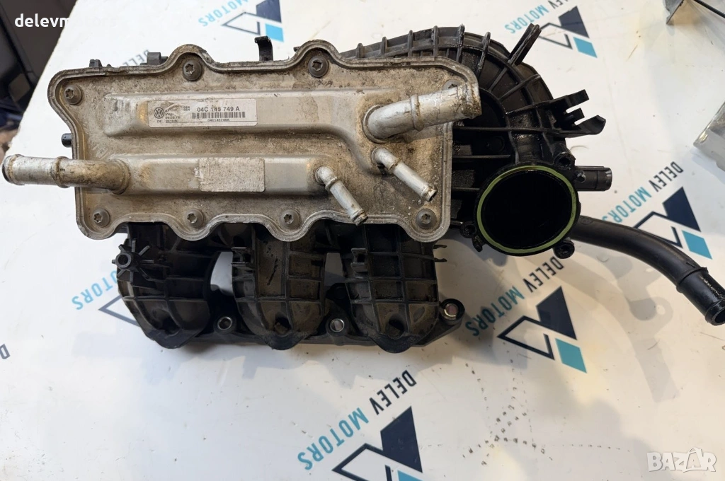 04C145749A всмукателен колектор с воден интерколер от Seat Arona 1.0 TSI, двигател CHZ, 95 кс., 5 ск, снимка 1