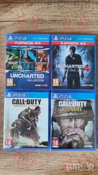 Игри за playstation 4, call of duty, mafia trilogy, uncharted, sniper elite 4 , снимка 1