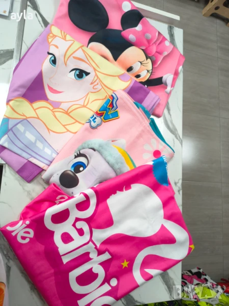 Плажни хавлии с любими герои, снимка 1