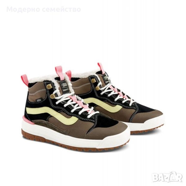 Дамски боти VANS Ultrarange Exo HI MTE Boots Brown, снимка 1