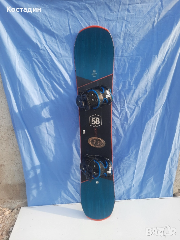 Сноуборд Nidecker Rhythm 158wсм. С автомати , снимка 1