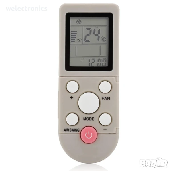 Универсално дистанционно за климатик AUX,Arielli,DAEWOO,NIPPON,FISHER,YKR-F 001, снимка 1