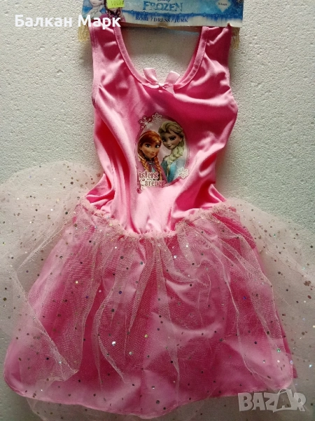 ✨ Детска рокля Дисни / Disney Frozen – оригинална, размери 3/4, 5/6, 7/8 години ✨, снимка 1