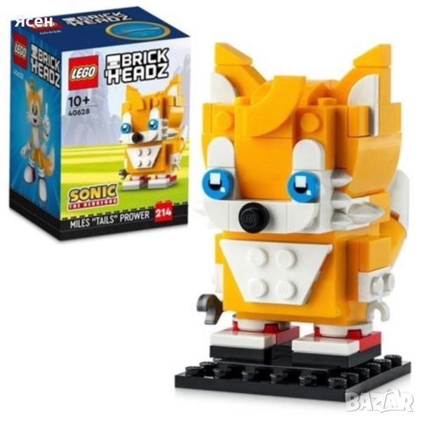 LEGO® BrickHeadz 40628 Miles Tails Prower, снимка 1