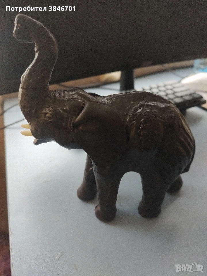 слон от кожа, снимка 1