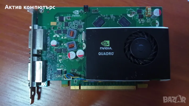 Видеокарта Nvidia Quadro FX380 PCI-E 256MB DDR3 2xDVI, снимка 1