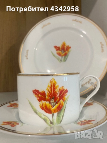 2 порцеланови комплекта for by MM. Германия., снимка 2 - Чинии - 52428467