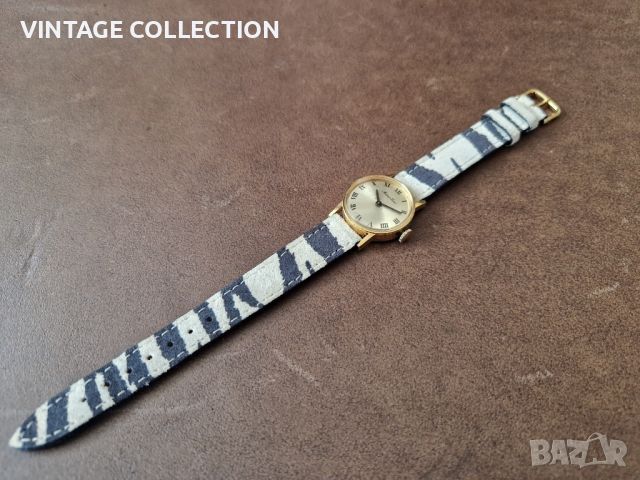 TISSOT швейцарски механичен часовник позлатен, снимка 3 - Дамски - 46317450