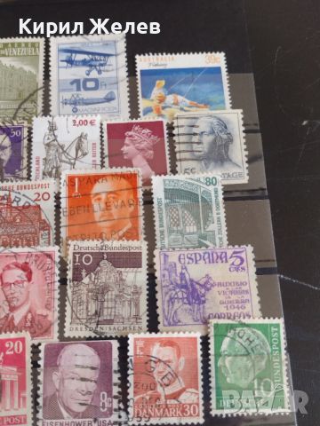Стари пощенски марки от цял свят смесени ЛИЧНОСТИ, ЗАМЪЦИ за КОЛЕКЦИОНЕРИ 45173, снимка 4 - Филателия - 45912016