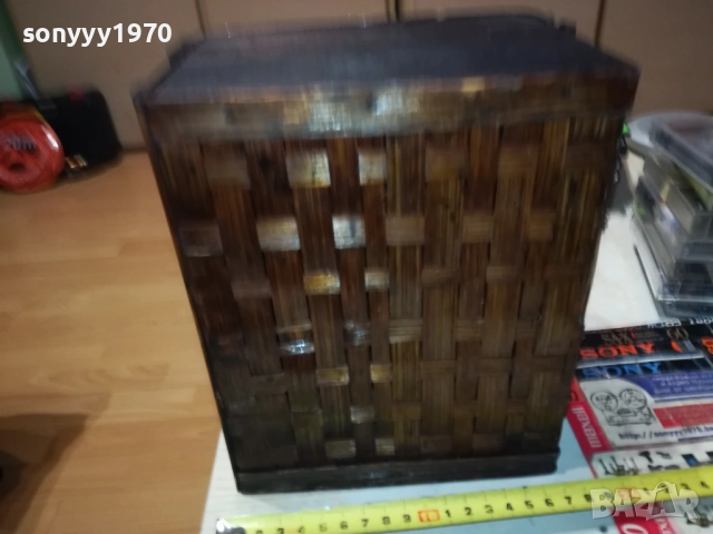 ПЛЕТЕНА РЕТРО КУТИЯ ЗА КОЛЕКЦИЯ 0509250942LCHERY, снимка 10 - Антикварни и старинни предмети - 51612130