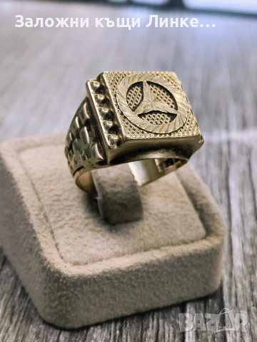 Златен Пръстен Mercedes 6.89гр / 14К