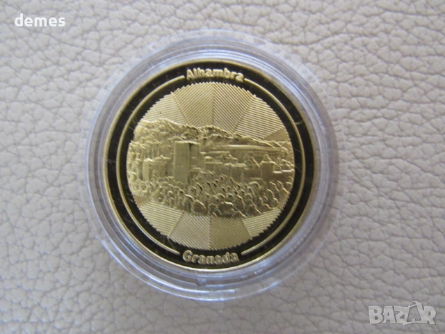 Испания, колекционерска монета,Гранада, Испания, UNC, снимка 3 - Нумизматика и бонистика - 53906733