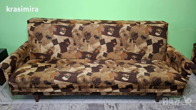 Диван с два фотьоила