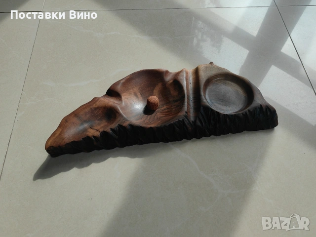 Арт пепелник за лула, пури с място за чаша, снимка 8 - Декорация за дома - 54207691
