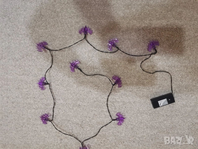 Хелоуин украса скелет лампи прилеп, снимка 7 - Други - 52216883