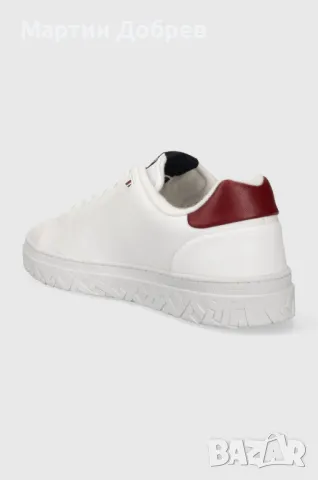 Кожени маратонки Tommy Hilfiger COURT THICK CUPSOLE LEATHER №46, снимка 3 - Маратонки - 48820051