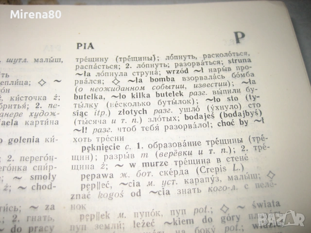Голям полско-руски речник в 2 тома, снимка 7 - Чуждоезиково обучение, речници - 53527661