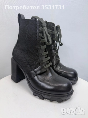 Rag & bone черни боти размер 38 - чисто нови, снимка 4 - Дамски боти - 54014962