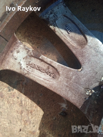 Джанти 17ки , два броя , оригинални SAAB 95 , SAAB 93, снимка 4 - Гуми и джанти - 53831154