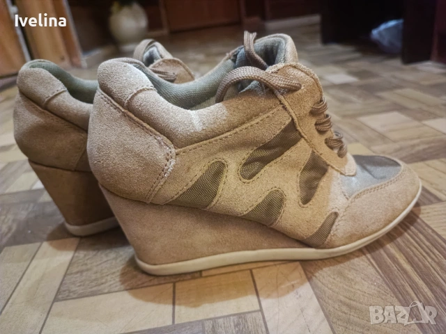 Маратонки на платформа , снимка 3 - Маратонки - 53459674