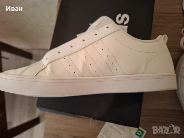 Бели кецове ADIDAS - Номер 43, снимка 5 - Кецове - 53143481