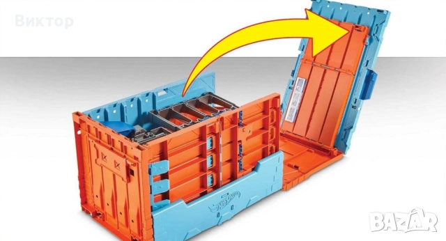 Hot Wheels multitrack race. Модулна писта с много конфигурации, снимка 2 - Коли, камиони, мотори, писти - 52657019
