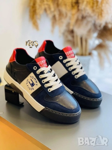 мъжки маратонки tommy hilfiger , снимка 5 - Маратонки - 51459414