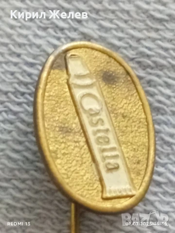 Пет значки стари редки CASTELLA,REVILAC,RADION за КОЛЕКЦИЯ ДЕКОРАЦИЯ 12210, снимка 4 - Колекции - 50862186