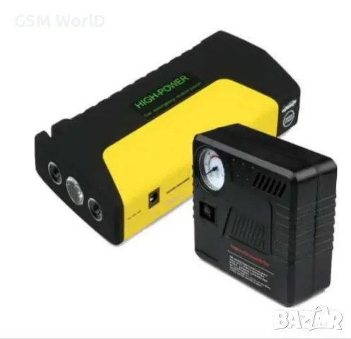 Стартерно устройство за акумулатор High Power Jump starter +компресор

, снимка 3 - Аксесоари и консумативи - 50141116